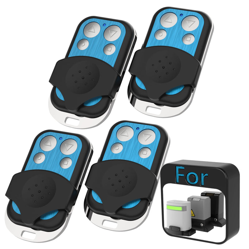 Blütezeit Remote Control for ME-GO & ME-BG Automatic Sliding Gate Opener (32-bit Board), 433MHz Driveway Gate Motor Hardware Accessory 4pcs 32-Bit 4pcs