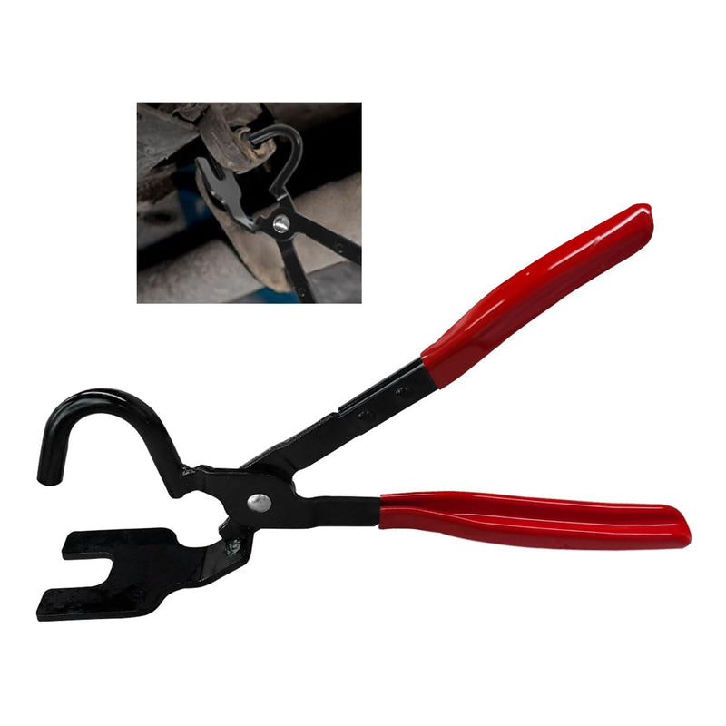Car Exhaust Hanger Removal Pliers, Heavy Duty Separation Pliers for Exhaust Hanger and Rubber Bracket, Muffler Hanger Removal Tool for Most Exhaust Systems Hanger (Red) Red