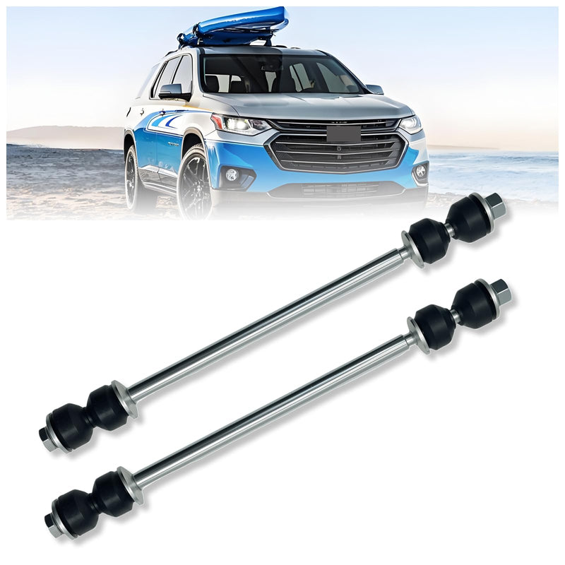 2Pcs K700633 Rear Sway Stabilizer Bar End Link Fit for Buick 2008-2017 Enclave, for Chevrolet 2009-2017 Traverse, for GMC 2017 Acadia Limited, 2007-2016 Acadia, for Saturn 2007-2010 Outlook K700633 X2