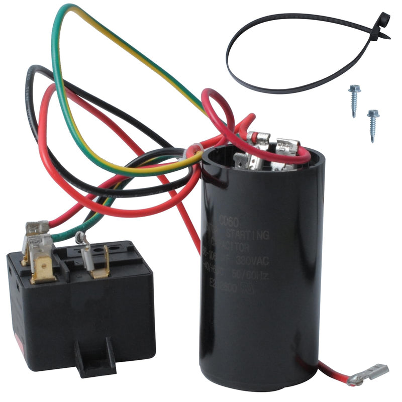 CSR-U1 Compatible with HVAC Hard Start Kit 1 to 3 Ton Units Hard Start Kit | Enhanced Compressor Start Assistance Hedday CSR-U1