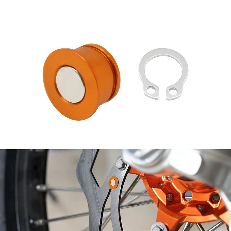 Motorcycle Odometer Magnet Kit Speedo Odometer Magnet for 125-530 EXC XC XCW XCF XCFW EXCF TPI SIX Days 2003-2023(Orange) Orange
