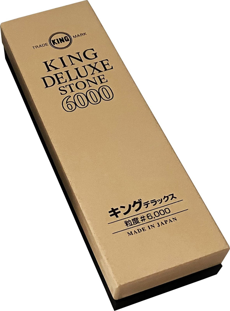 King Deluxe Finishing Standard Type (Whetstone for High-Grade Cutlery) No.6000 Braun