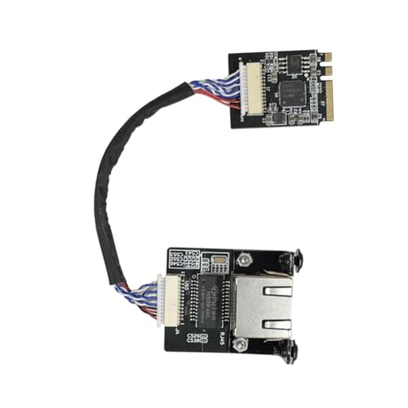 Intel i226-V Gigabit 2.5G Ethernet Server NIC Card - 30CM M.2 A+E Key Interface for Enhanced Network Speeds,Support youyeetoo X1 X86 SBC