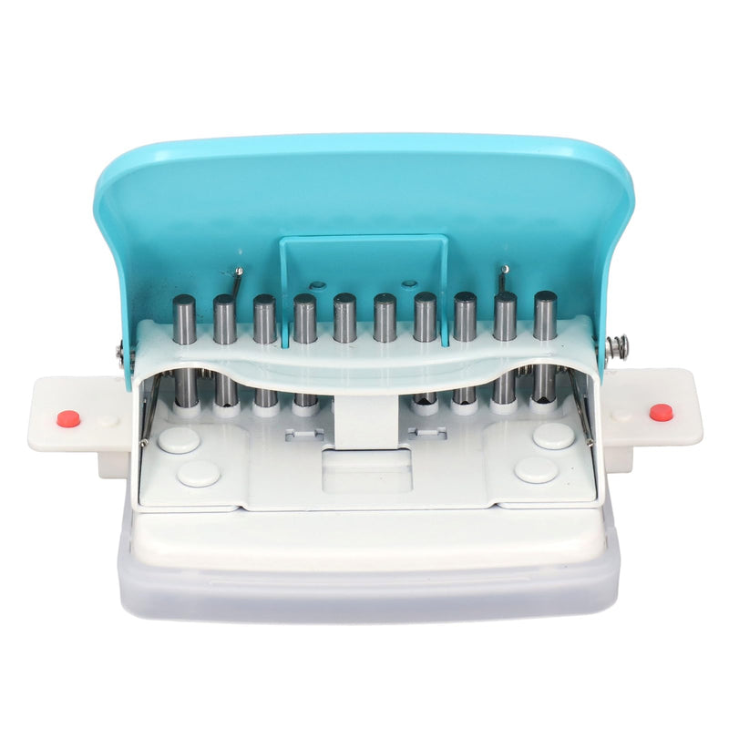 Binding Machine, Metal 10 Hole Punch Spiral Binding Machine, Easy to Use, for Making 26 Holes on B5 Paper, 30 Holes on A4, 20 Holes on A5 Book, Paper for Books, Notebooks,