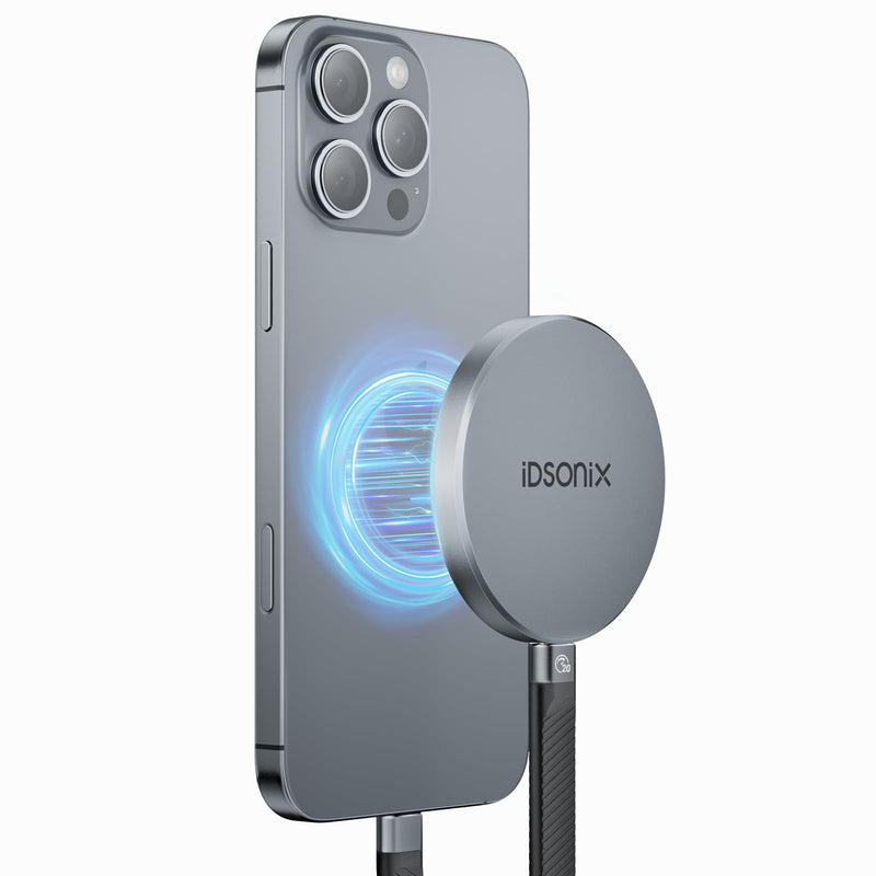 iDsonix 512GB External SSD, Magnetic Portable SSD Up to 2000MB/s - USB-C, USB 3.2 Gen 2x2 External Solid State Drive Compatible with iPad, MacBook, PS5, Xbox - iQ20