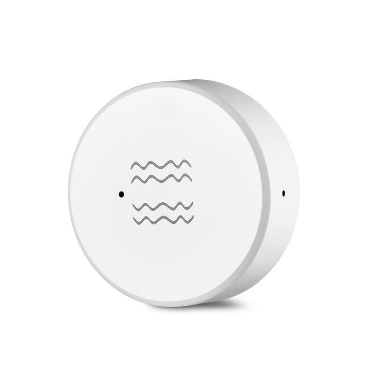 Haozee Smart Vibration Sensor Alarm, Real-time Monitoring | Door/Window Vibration Detection Alarm for Home Security, App Remote Control,Supports Home Assistant Zigbee2MQTT