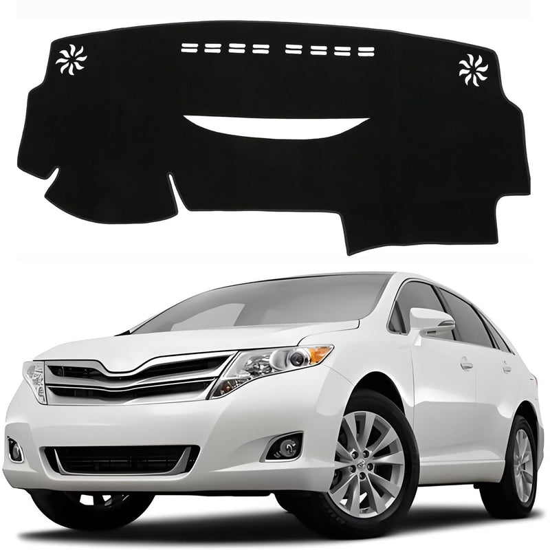 Dashboard Cover Mat for to-yota Venza 2008-2017 Accessories Dash Cover Dash Mat Sunshade Glare UV Rays Protector