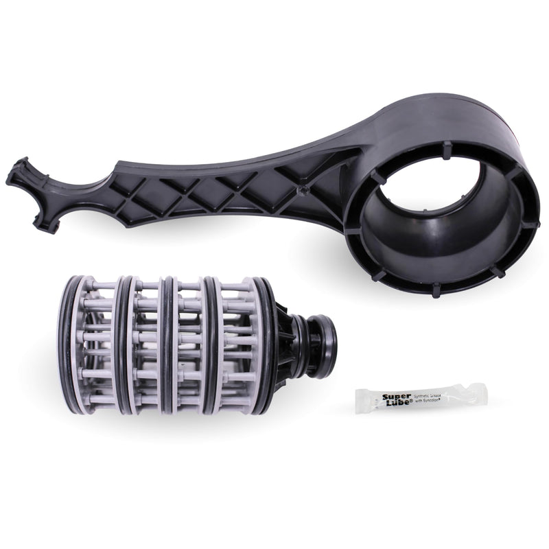 Clack WS1 Water Softener Maintenance and repair Kit - Genuine OEM V3193 Service Wrench & V3005-02 Seal Stack Spacer Assembly Bundle Sealcage Wrench