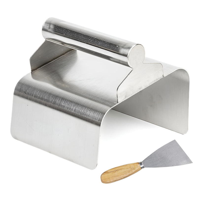 Concrete Curb Trowel Edger, Concrete Curbing Trowel, Concrete Curb Hand Tool, Curb Tool for Concrete Edging, Landscape Curb Trowel Concrete Curb Tools, Curb and Gutter Concrete Tools, Putty Knife