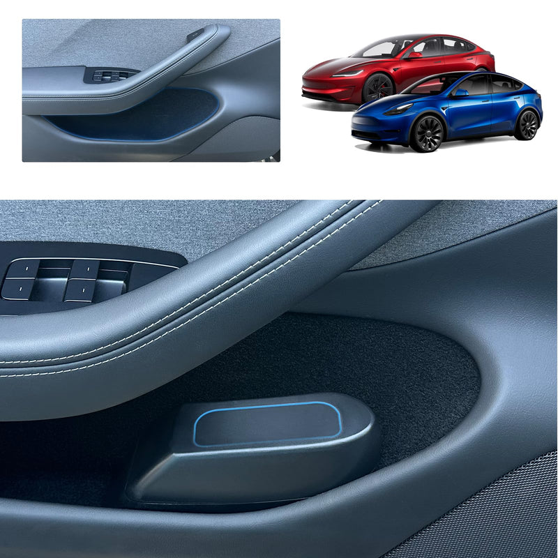 for Tesla Model Y Trash Can Tesla Model 3 Trash Bin for 2018-2025 Tesla Small Car Trash Can for Side Door Model 3 Front Left Door Trash Garbage Bin w/Lid (Tesla Left Side) Tesla Left Side