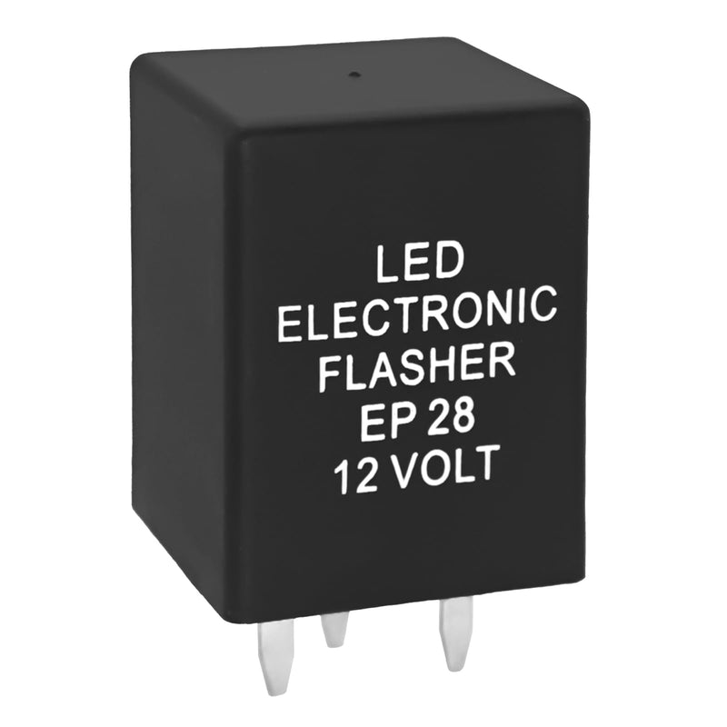 EP28 EP-28 3-Pin LED Electronic Flasher Relay Module for fix LED Related Turn Signal Bulbs Hyper Flash 1