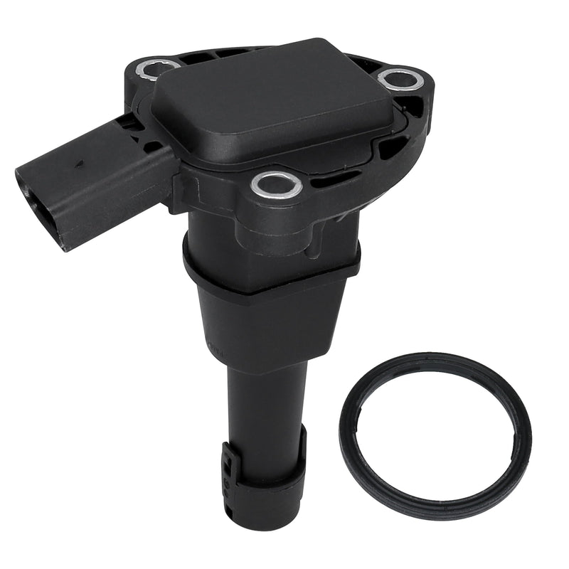 Engine Oil Level Sensor Fit for 2015-2019 Audi A3 A5 A6 Q3 Q5 TTS for 2015-2019 Volkswagen Atlas Beetle Golf Jetta Passat Tiguan Replace # 03F907660E 03F907660D