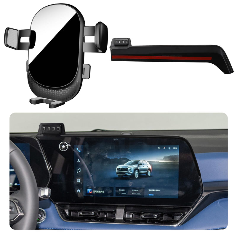 Car Phone Holder for Chevrolet Equinox Auto Accessories [Only for 2025 Chevy Equinox] [Auto Lock Hands Free Cell Phone Mount Car fits for iPhone & All Smartphones] 2025 Equinox