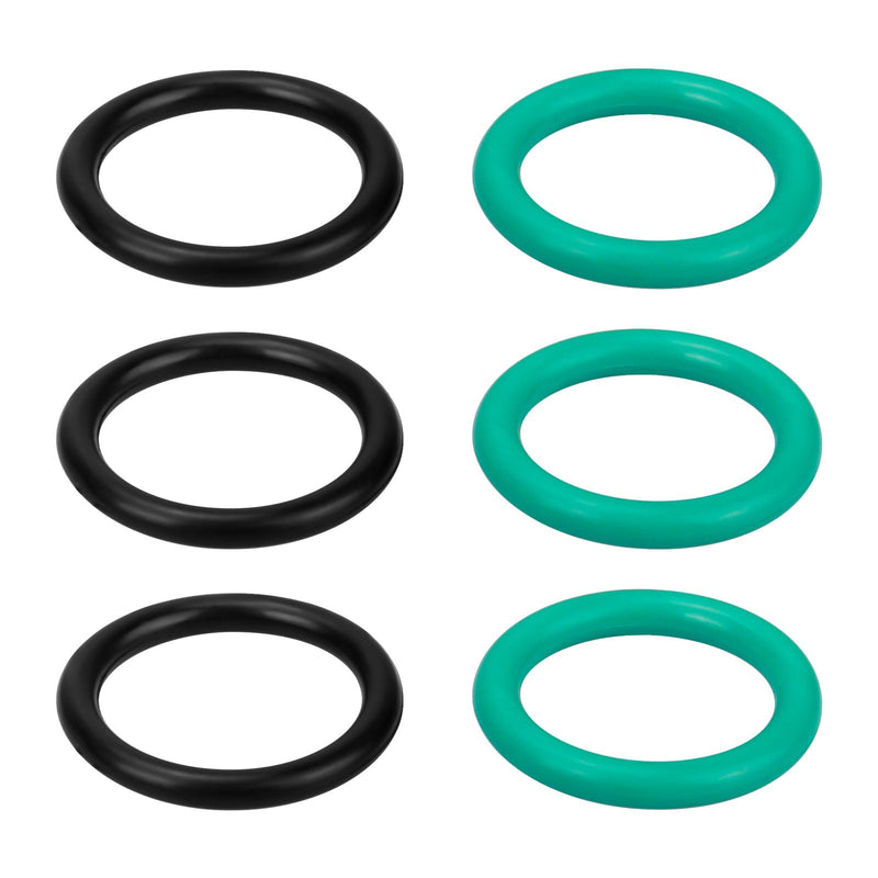 M29517 Oil Pump Pickup Tube O-Ring Seals for LS Engines 4.8 5.3 5.7 6.0 6.2 LS1, 12584922 Engine Oil Pickup Tube Gasket Kit for LS-Based Engines1997-2013, 6 Pcs