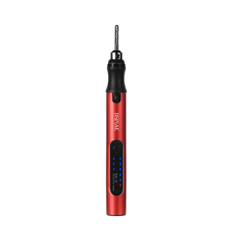 DSPIAE Portable Electric Sanding & Sharpening Pen – 3-Speed Mini Drill & Hobby Tool for Resin, Jewelry, DIY Crafts, Fine Polishing, Detail Grinding, 3mm Drill Compatible, Pen Sander Kit