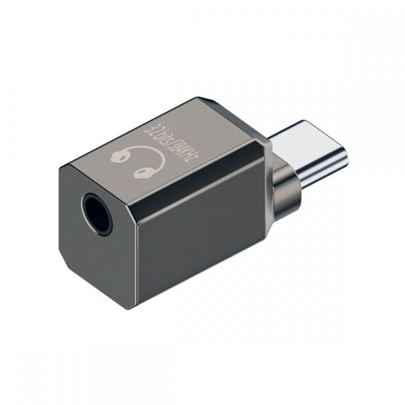 CY Audio Adapter Type C USB-C to DAC 3.5mm HiFi Audio AUX & MIC Sound Card 384kHz 32bit Adapter KT02H20 Compatible OMTP CTIA with Laptop Tablet Phone USB-C to DAC 3.5mm 384kHz