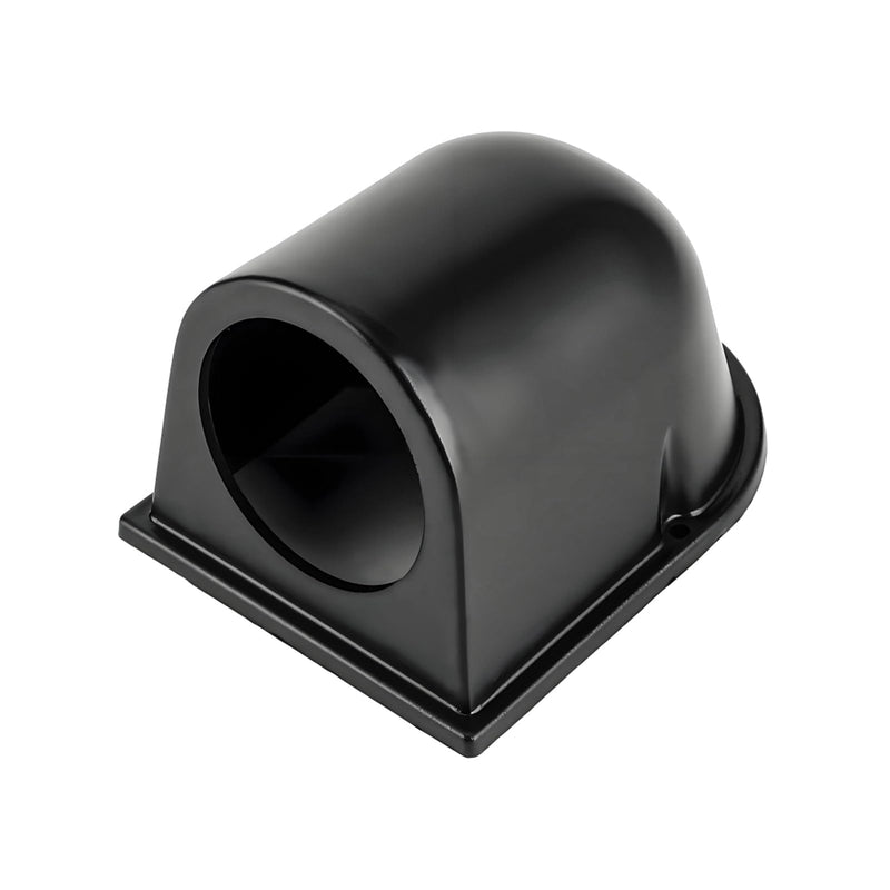 Car 2" 52mm Single Hole Dash Gauge Pod Holder, Single Gauge Swivels 360 Degrees Dashboard Pod Mount, Universal ABS Plastic Housing Pod Meter Cup Gauge to Vehicle's Dash