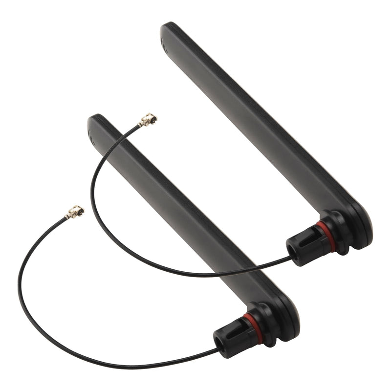 4G Antenna 698-2700MHz U.FL/IPX 3dBi Omni Small Antenna with 10cm 1.13 Cable for 2G/3G/4G LTE GSM Mini PCIe Card Routers, FPV UAV, Repeater, Notebook, PC Desktop,PS4 Build,loT Device(2 PCS) 698-2700MHz Antenna