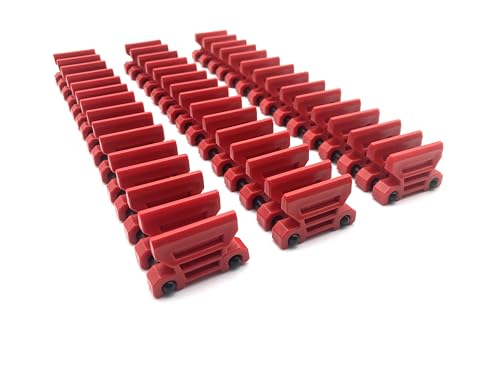 Professional 42 Wrench Organizer Set - Red