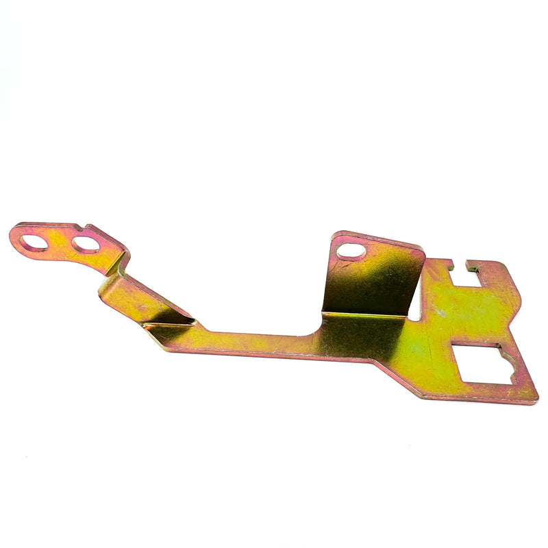 Throttle Cable and Kickdown Cable Bracket Replaces for Edelbrock Performer, Thunder AVS and All Quadrajet-style Carburetors Fits TH350, 700-R4, and 200-4R Cables Gold Anodized