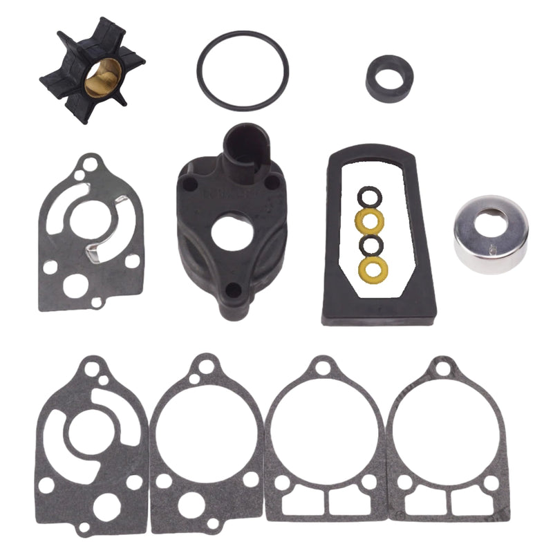 77177A3 Water Pump Impeller Kit Compatible with Mercury 30 35 40 45 50 60 70 HP 2 Stroke Outboards Replacement 46-77177A3 18-3324