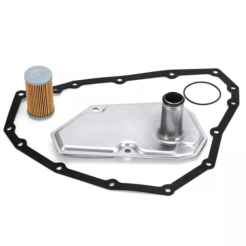 Transmission Filter Oil Pan Gasket Kit Fits for Nissan, 2014-2019 Versa Note; 2012-2019 Versa; 2013-2019 Sentra, Replaces 31728-3JX0A, 31728-3JX0B, 31728-04X0B, 2824A021