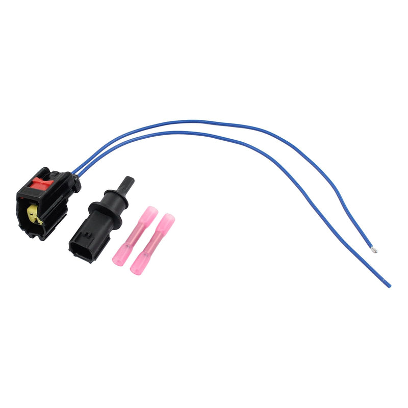 MOTOKU Ambient Air Temp Temperature Sensor w/Connector Wire Harness for Jeep Compass Patriot Dodge Journey Caliber PT Cruiser Sebring