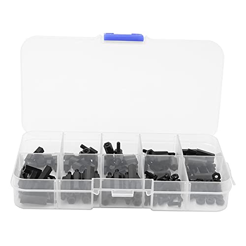 140Pcs Round Screw Kit M2.5 Nylon Screw Nuts