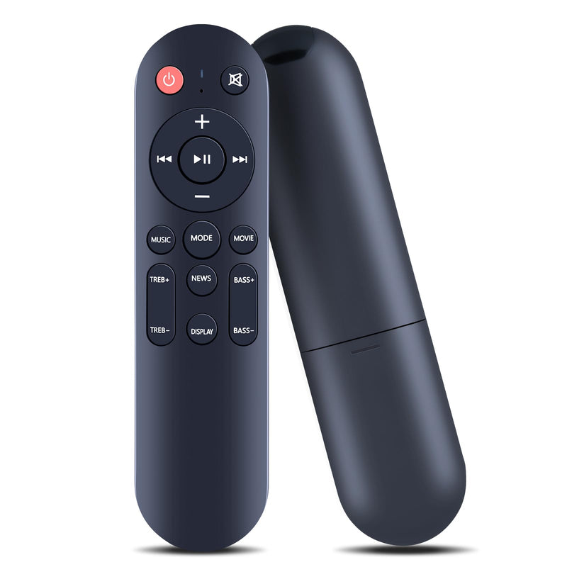 PZL New Replacement Remote Control for MEREDO 2.1CH 37 Inch Sound Bar for Smart TV with Subwoofer, for MEVOSTO D7H Soundbar