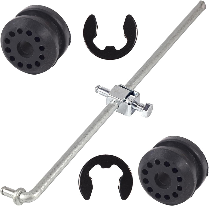 52105555AA for Dodge RAM Transfer Case Shifter Control Linkage with 2 Clip+ 68078974AA Grommet Bushing for 2002 2003 2004 2005 Dodge Ram 1500 2500 3500,4x4 4WD 02 03 04 05 Replace 926-884 926884 52105555AA +2 Clip