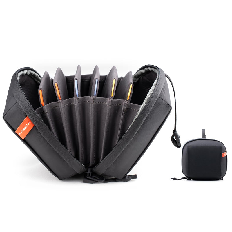 PGYTECH Hard Lens Filter Pouch, Camera Filter Bag Carrying Case, M