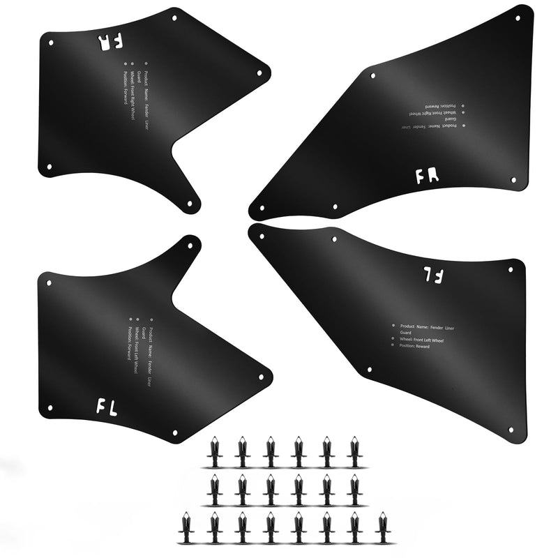 Toyota Tacoma Fender Liners, Splash Shields, Splash Guards & Wheel Well Liners- Essential Wheel Well Liners - Top Toyota Tacoma Accessories for Tacoma 2005-2020 (2 nd) TACOMA 2