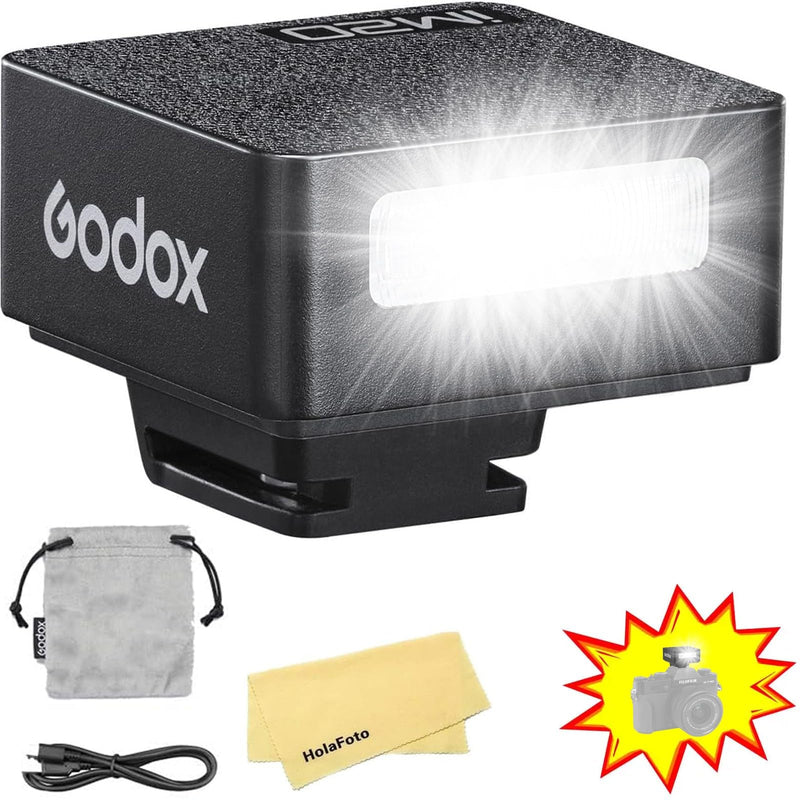 GODOX Flash Godox iM20 Mini Flash Camera Flash with for Canon/Sony ZV1/ZV-E10/Ricoh GR3/GR3X/Nikon/Fuji/Panasonic/Olympus/Pentax Etc Camera,3s Recycle Time,440 Full-Power Flashes
