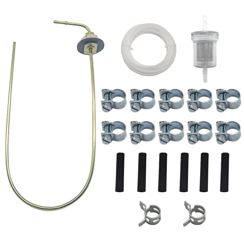 Heater Fuel Tank Standpipe 650mm x 5mm Fuel Tank Hose Clips Inline Filter Kit Replace 1320399A 35320A Compatible with Eberspacher and Webasto Heaters