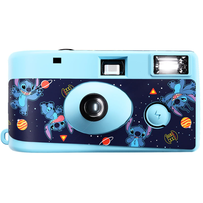 Disney Lilo and Stitch Disposable Camera with Flash – 20 Exposure Film – Lilo and Stitch Gifts for Women, Men, and All Fans of Lilo and Stitch Stuff (Stitch Galactic) Stitch Galactic
