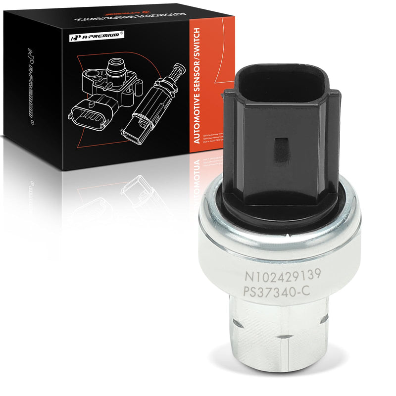 A-Premium A/C Pressure Sensor Switch [3 Pins] Compatible with Ford F-150, Escape, Fusion, F-150 Lightning, F-250/F-350/F-450/F-550 Super Duty, F-650, F-750 & Lincoln MKZ, MKX, MKC, MKS, MKT