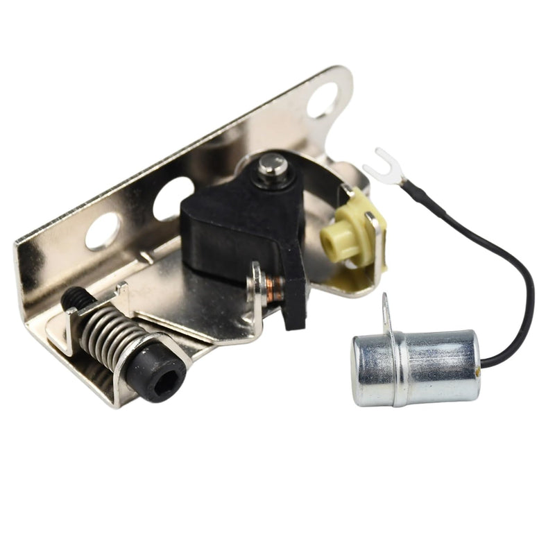 160-1183 Lawn Mower Ignition Points Condenser 312-0246 for Onan B Series Engines B48G B48M B43E B43G B43M, for John Deer 316 318 420 F910 F930 Lawn Tractors 1601183 Points, 3120246 Condenser