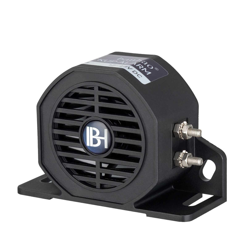 Backup Alarm 112dB 12V-48V Universal Industrial Heavy-Duty Backup Reverse Warning Alarm with Beeper Tone for Truck Van Freight Car Lorry Heavy Vehicles 1 pc.