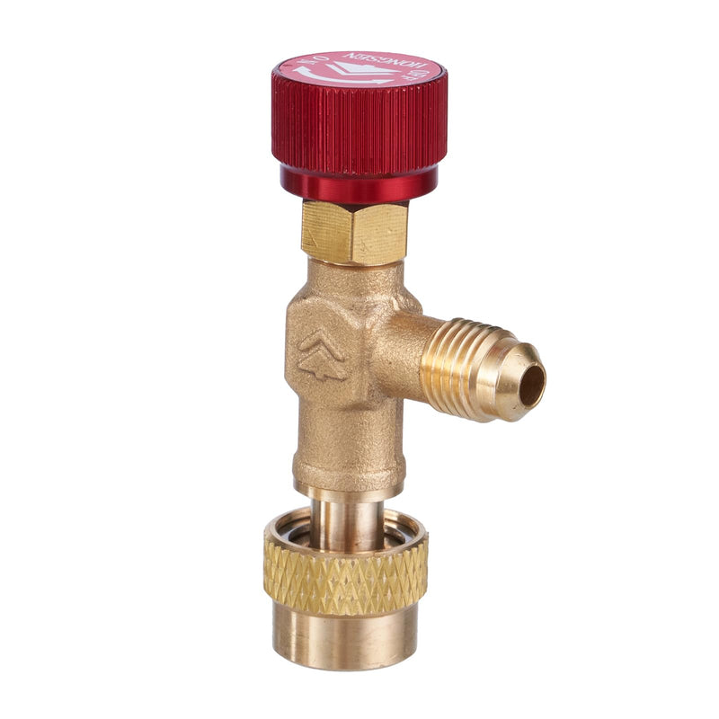 HONGSEN Low Loss Fittings HVAC Tools,HS-1223, Mini Split Air Conditioner Manifold, Refrigerant Charging Valve Compatible with R410A Refrigerant R410A-R410A
