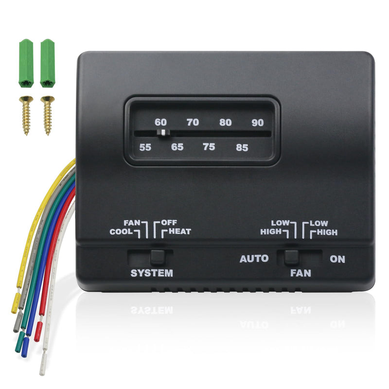 7330F3852 RV Thermostat for Coleman Mach RV Thermostat Heat/Cool 7330F3852 Air Conditioner Parts Single Stage Heating/Cooling Control