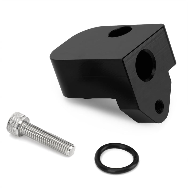 Temperature Air Intake Sensor Spacer Kit for 2017-2024 Chevy Silverado 2500HD 3500HD, GMC Sierra 2500HD 3500HD 6.6L Diesel Black