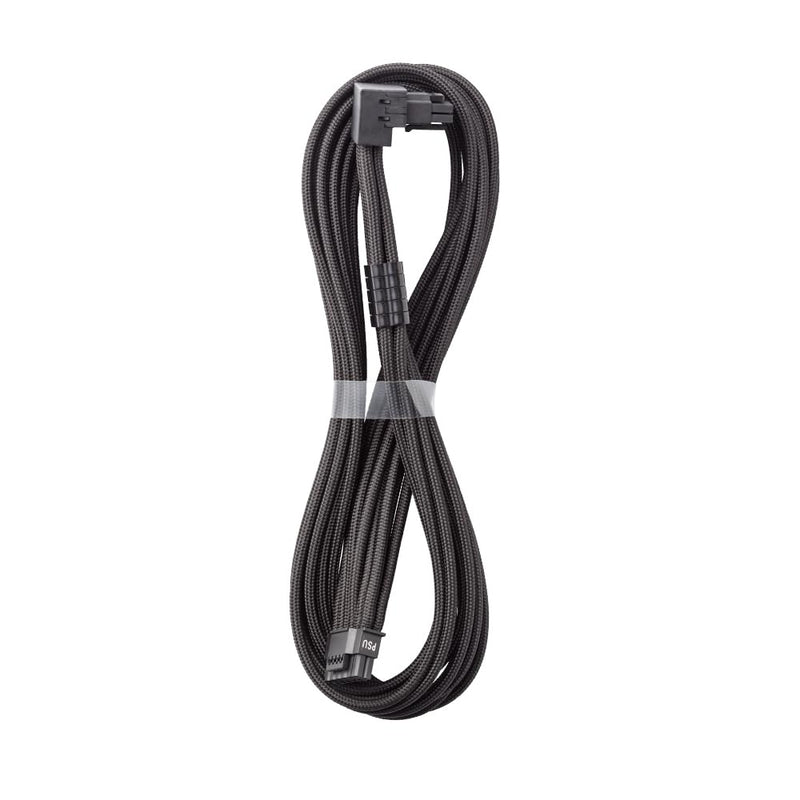 CableMod Universal Pro ModFlex Sleeved 12V-2x6 12VHPWR 90° StealthSense Direct PCIe Cable (Variant B, Black) Variant B