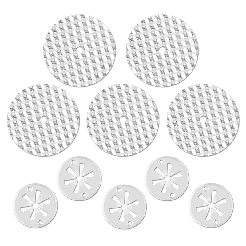 5 Set Car Heat Shield Repair Kit with Washers,Exhaust Heat Shield Clips for Underbody,Professional Car Accessories Car Clips Replacement OEM Number 6715468,N90335004,N9033500
