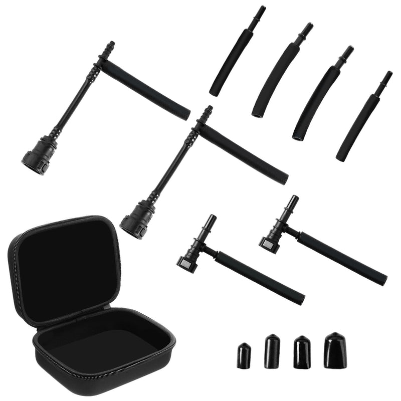 96-0190 EVAP Smoke Machine Leak Detection Kit, Universal Automotive Adapter Set for Vacuum Leak Testing, Low-Pressure Diagnostic Tool for Most Cars & Light Trucks