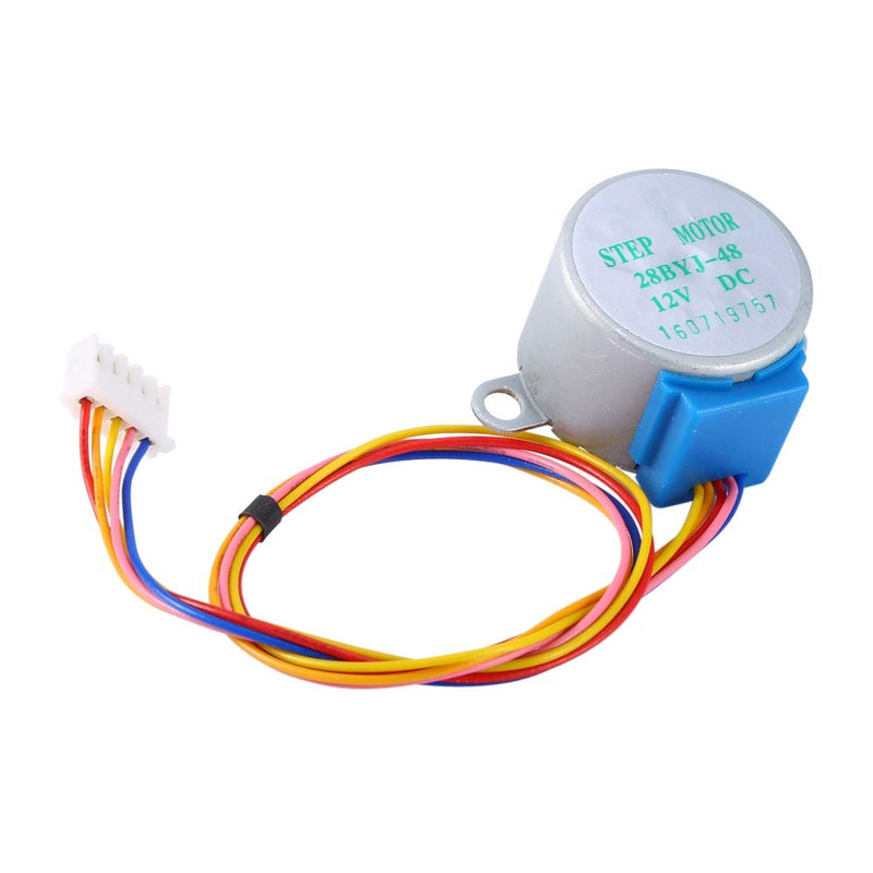Step Motor, 12V 4 Phase Stepper Motor 28BYJ-48-12V, 5 Wire, ULN2003 Chip, Valve Gear, Reduction, DIY Project, Electric Motors