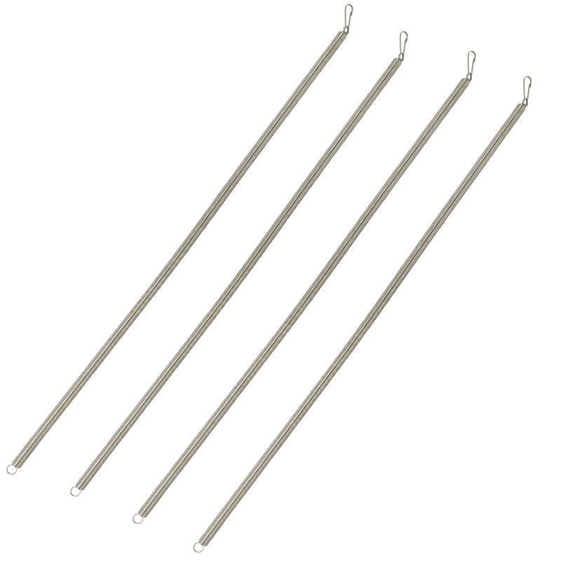 4Pcs Screen Door Springs, Wire Tension Springs with Hook Ends for Door, Gate, Camper (Screen Door Spring, 20 Inch-4PCS) screen door spring