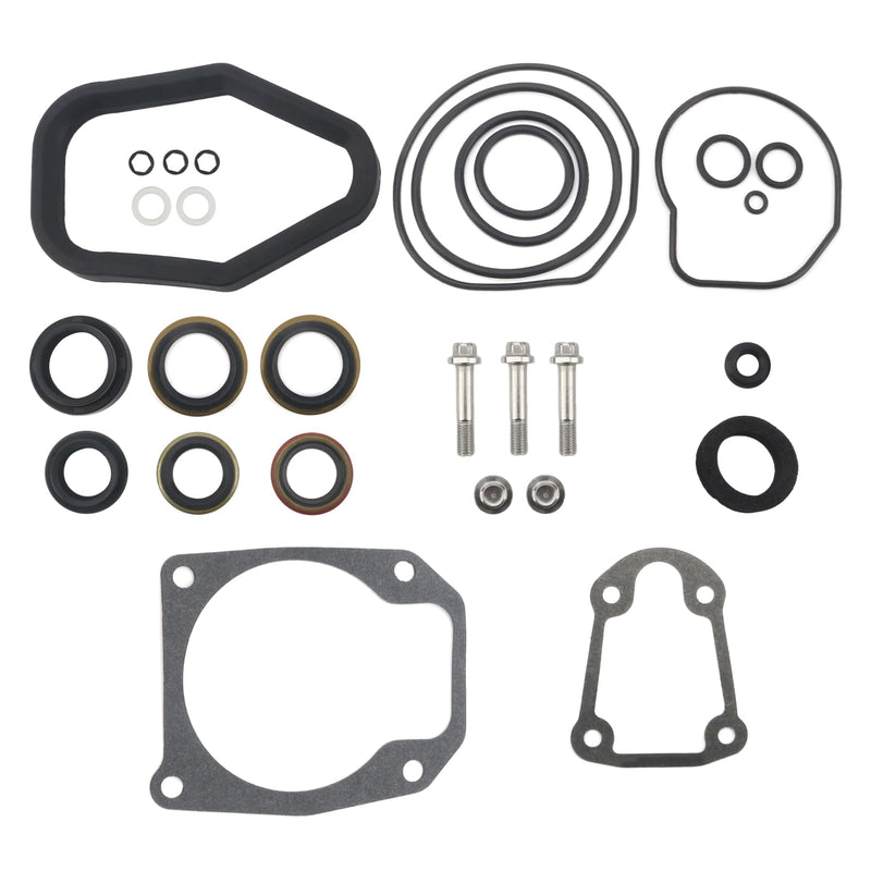 396355 Marine Gearcase Lower Unit Seal Kit for Johnson Evinrude 40-75 HP Outboard Boat Motors replaces 777562 Sierra 18-2659