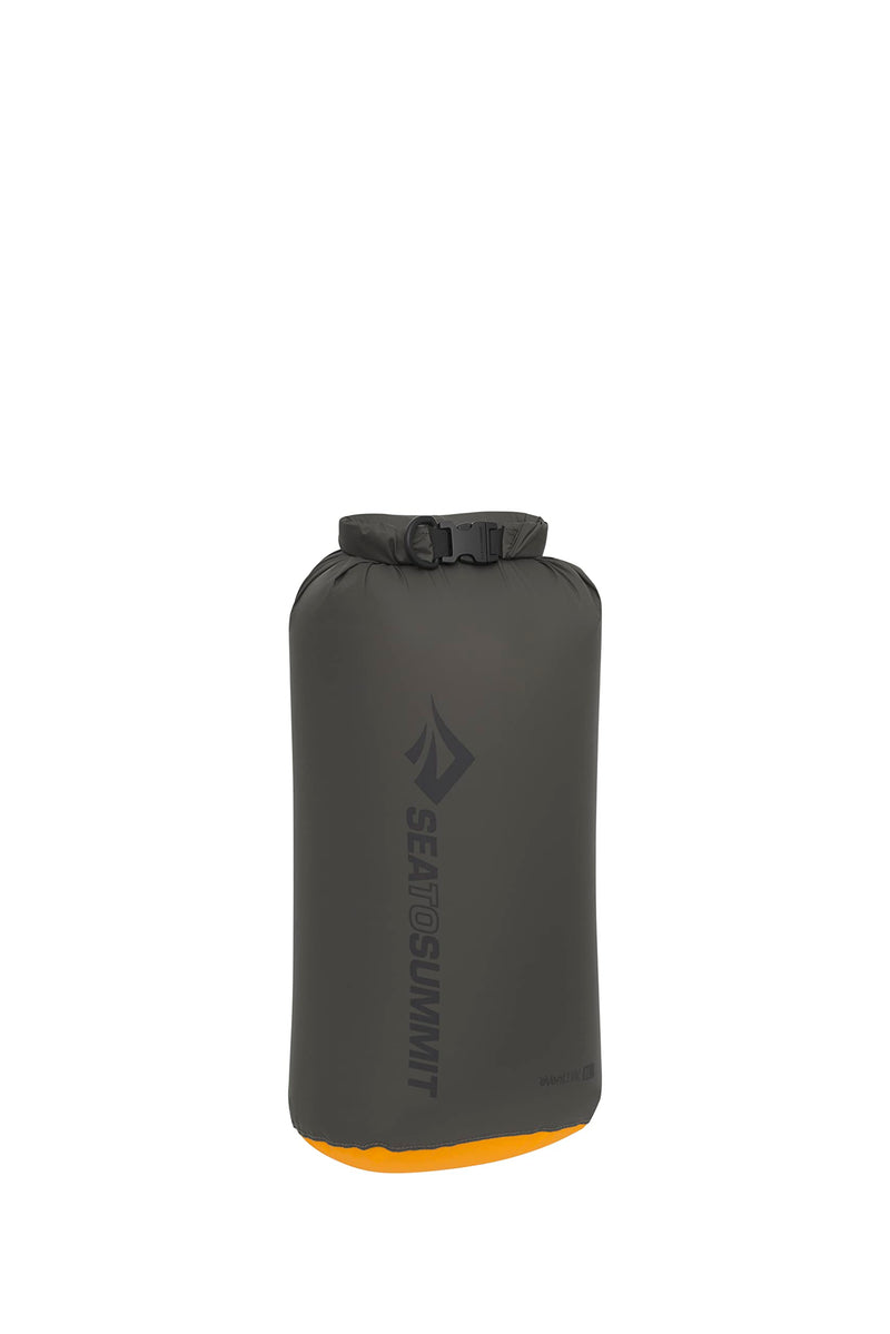 Sea to Summit eVac Dry Bag, Roll-Top Compression Sack, 8 Liter, Beluga Black