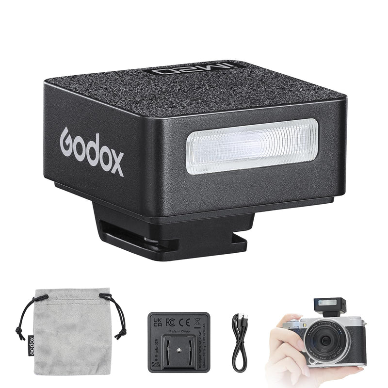 Godox M20 Mini Camera Flash | Ultra-compact lightweight for portable shooting.