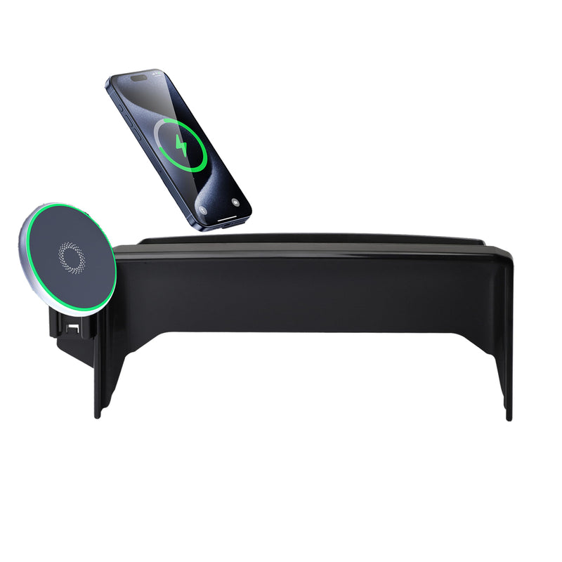 Wireless Charger Car Phone Holder for Toyota Corolla 2019-2026 / Corolla Cross 2022-2026 Accessories Apply to 8 Inch Screen Fixed Clip, 360° Rotation Cell Phone Mount